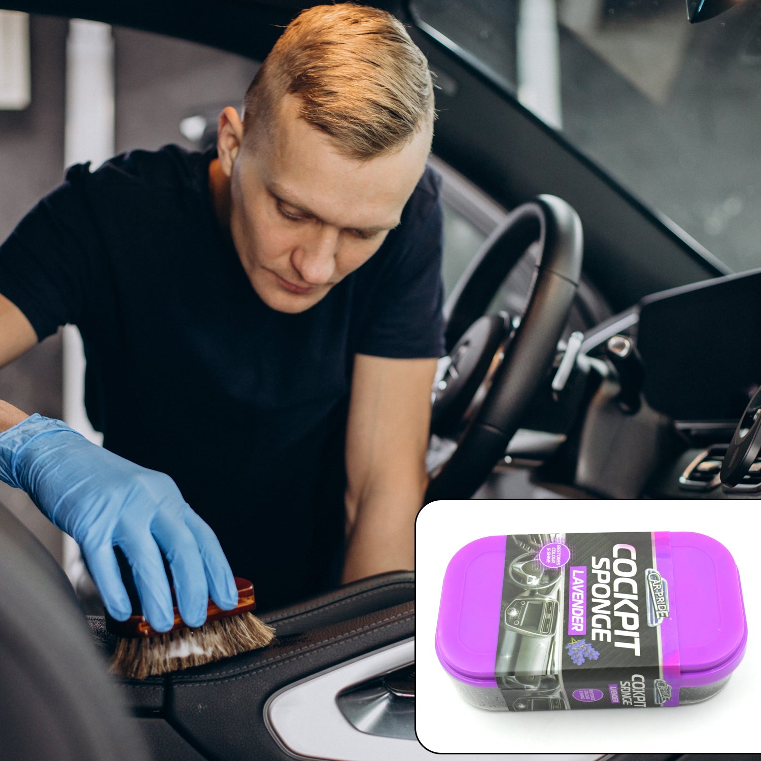 7560 Cockpit Sponge - Polishing Sponge Cleaning Sponge Foam Perfect for Car Polish, Dust Cleaner Car Accessories for Women Men Car Cleaning Supplies Auto Detailing Tools, Sponge Perfect for Car Polish, Paint Care, Washing (1 Pc) 7560 Cockpit Sponge - Polishing Sponge Cleaning Sponge Foam Perfect for Car Polish, Dust Cleaner Car Accessories for Women Men Car Cleaning Supplies Auto Detailing Tools, Sponge Perfect for Car Polish, Paint Care, Washing (1 Pc)